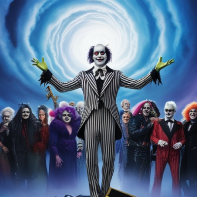 Beetlejuice Returns: A Spectacular Journey Into the Afterlife with Tim Burton and an All-Star Cast Image